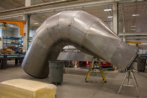 sheet metal duct fabrication process